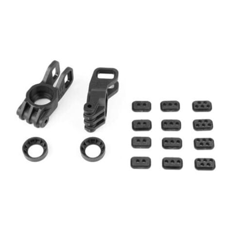 Rear Hubs and Bearing Spacers L/R, EB/NB48 2.1 - Xtreme RC