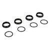 16mm Shock Nuts & O-rings: 8B 3.0 - Xtreme RC