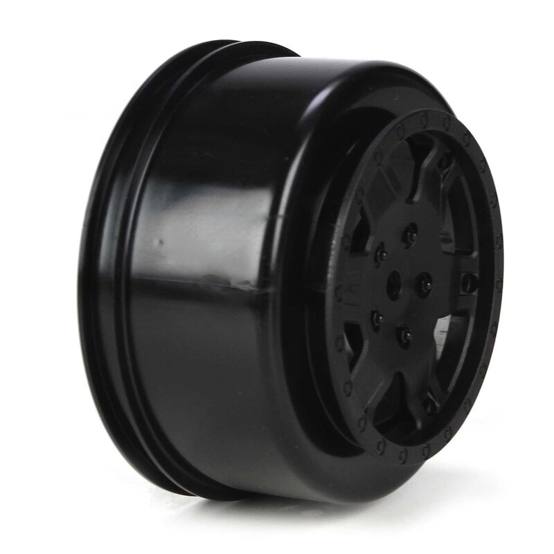 Wheel, Black (2): 22SCT - Xtreme RC