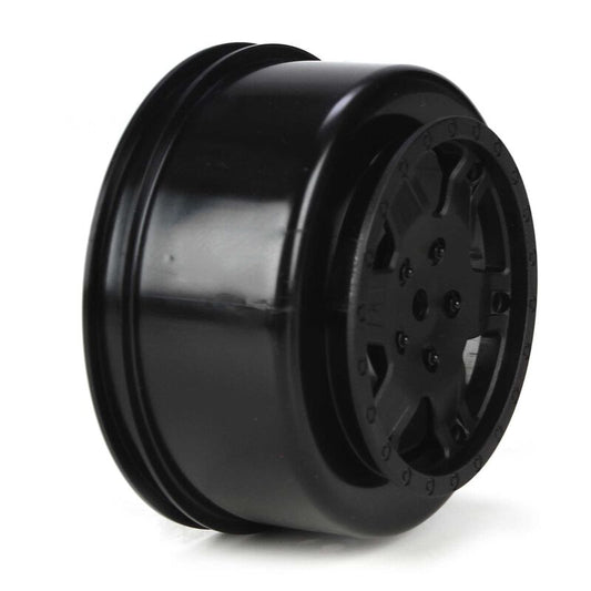 Wheel, Black (2): 22SCT - Xtreme RC