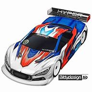 Bittydesign HYPER 1/10 Touring Car Body (Clear) (190mm) (Light Weight) (ROAR Approved) - Xtreme RC