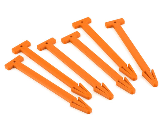 Webster Mods 1/8 Buggy Tire Stick (6) (Orange) - Xtreme RC