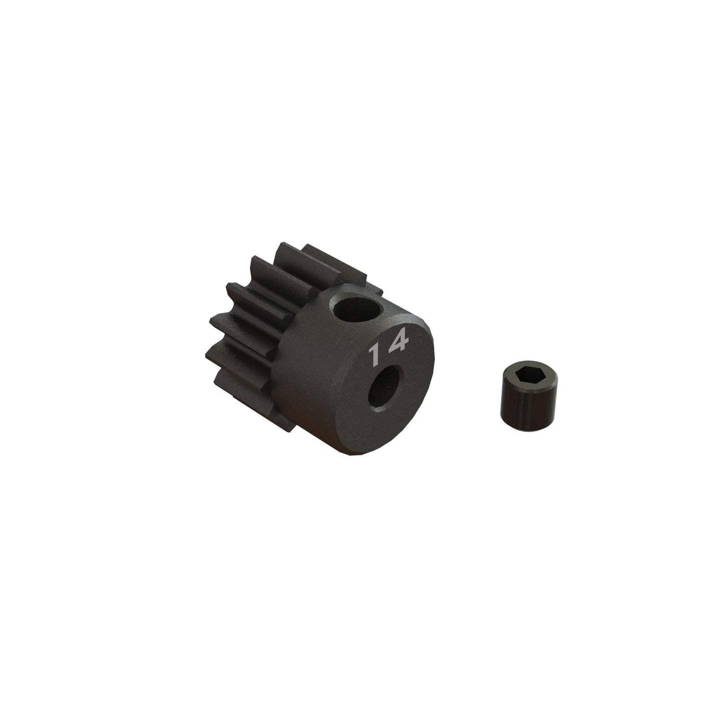 Pinion Gear, 14T 0.8Mod 1/8" Bore CNC Steel