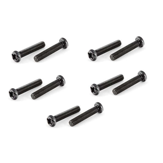 Button Head Cross Machine Screw 3x15mm (10)