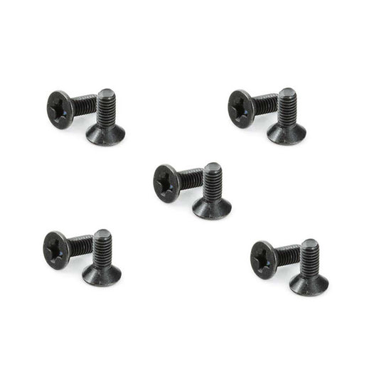 Flat Head Cross Machine Screw 3x8mm (10)