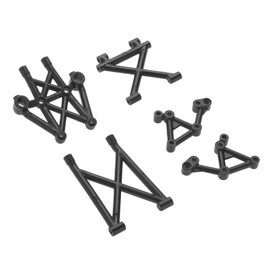 Rear Bumper Body Mount: Fury Mega