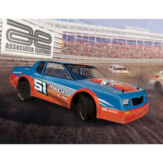 1/10 SR10M 2WD Dirt Oval RTR LiPo Combo, Blue