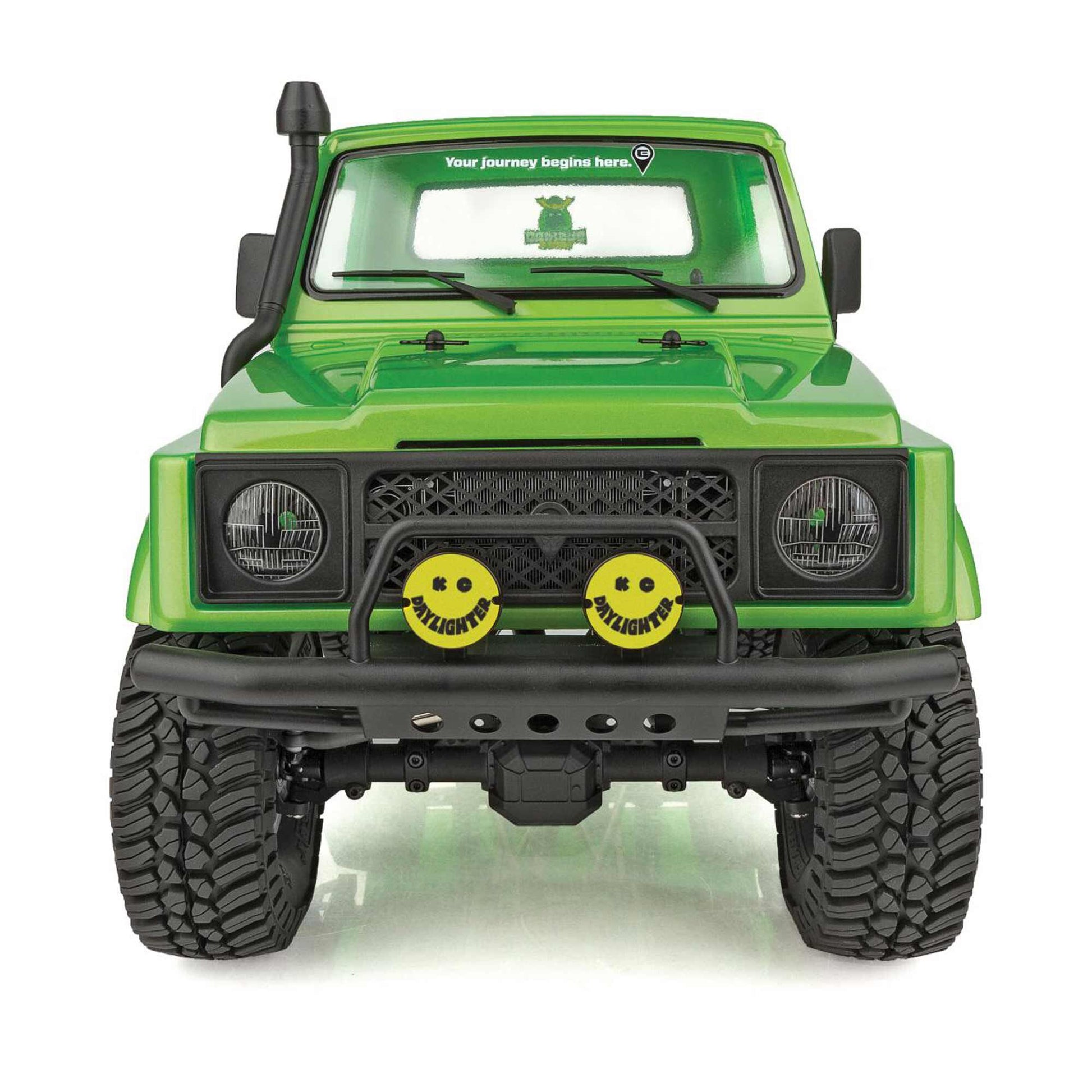 Enduro Bushido Trail Truck RTR Green,LiPo Combo 