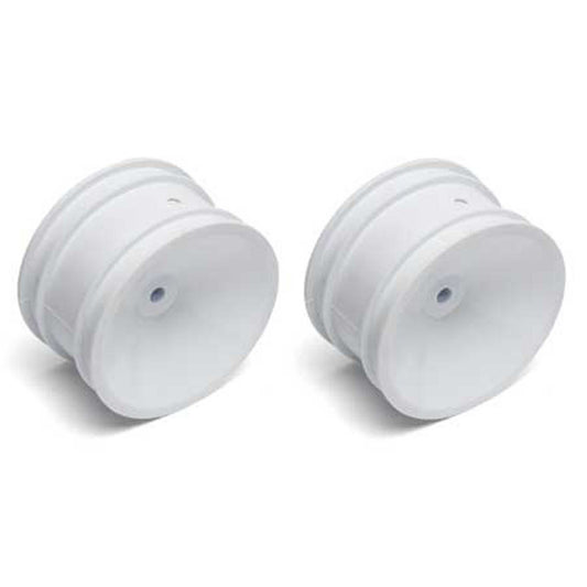 1/10 Rear 2.2 Wheels, White (2): RC10