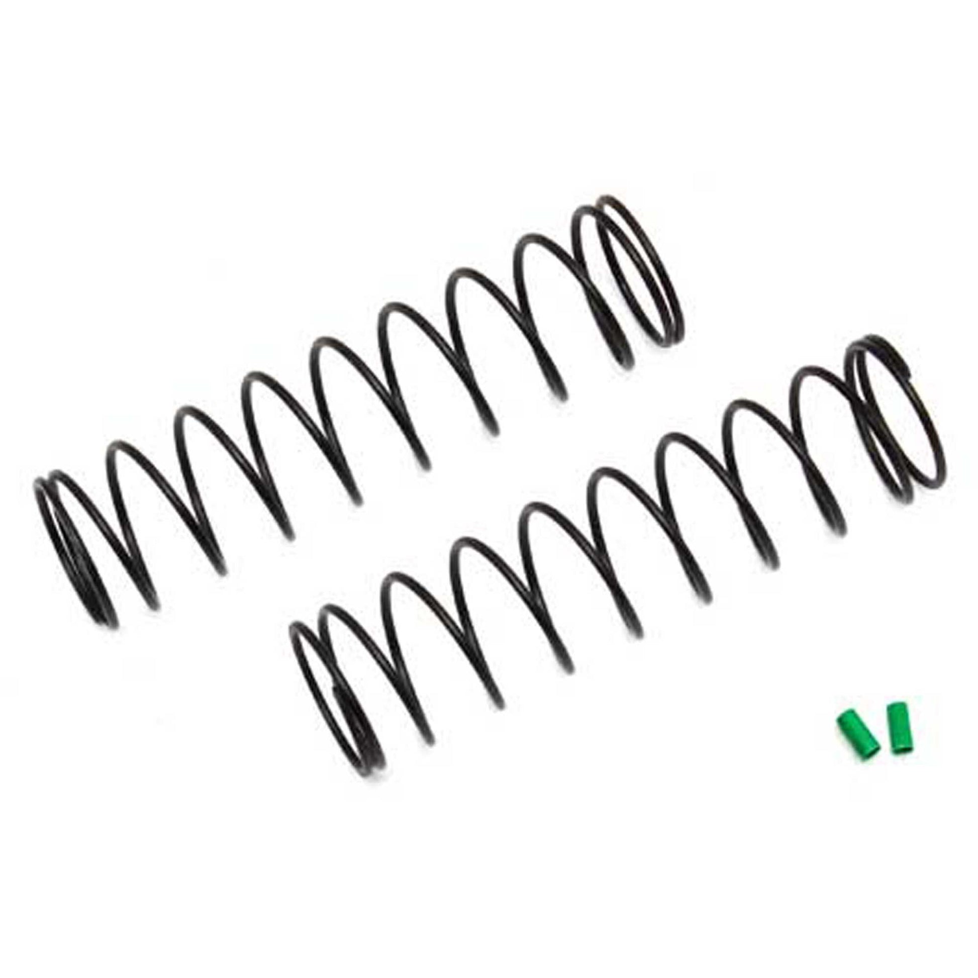 12mm Shock Springs, 72mm, green, 2.20 lb/in