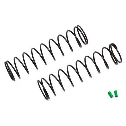 12mm Shock Springs, 72mm, green, 2.20 lb/in