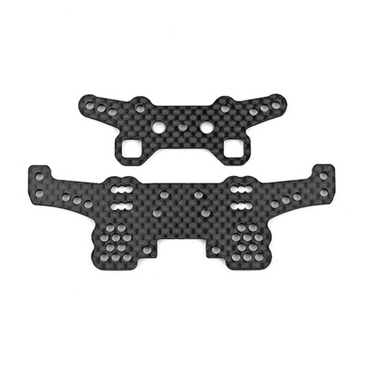 DC10 Shock Towers, front and rear, carbon fiber