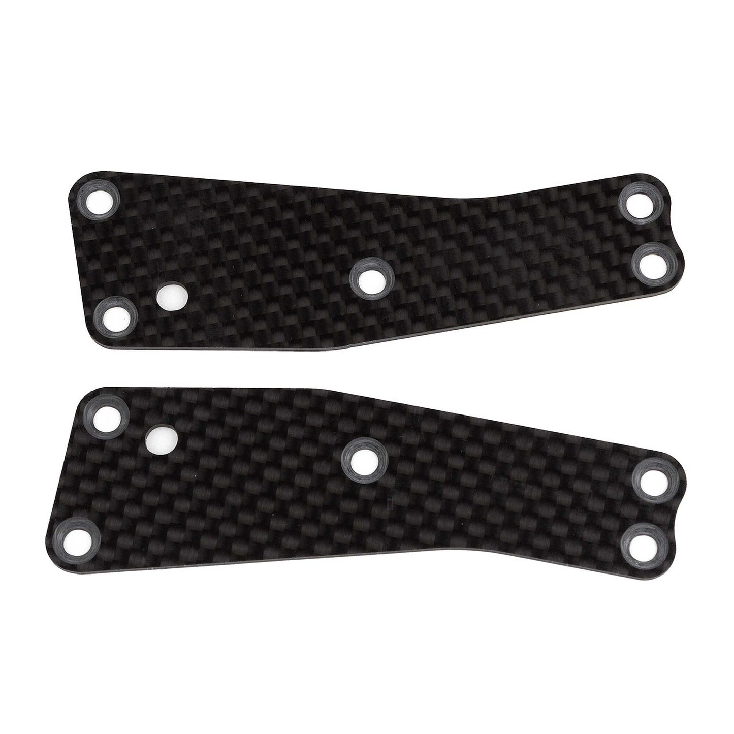 Front Upper Suspension Arm Inserts, 1.2mm Carbon Fiber: RC8T3.2