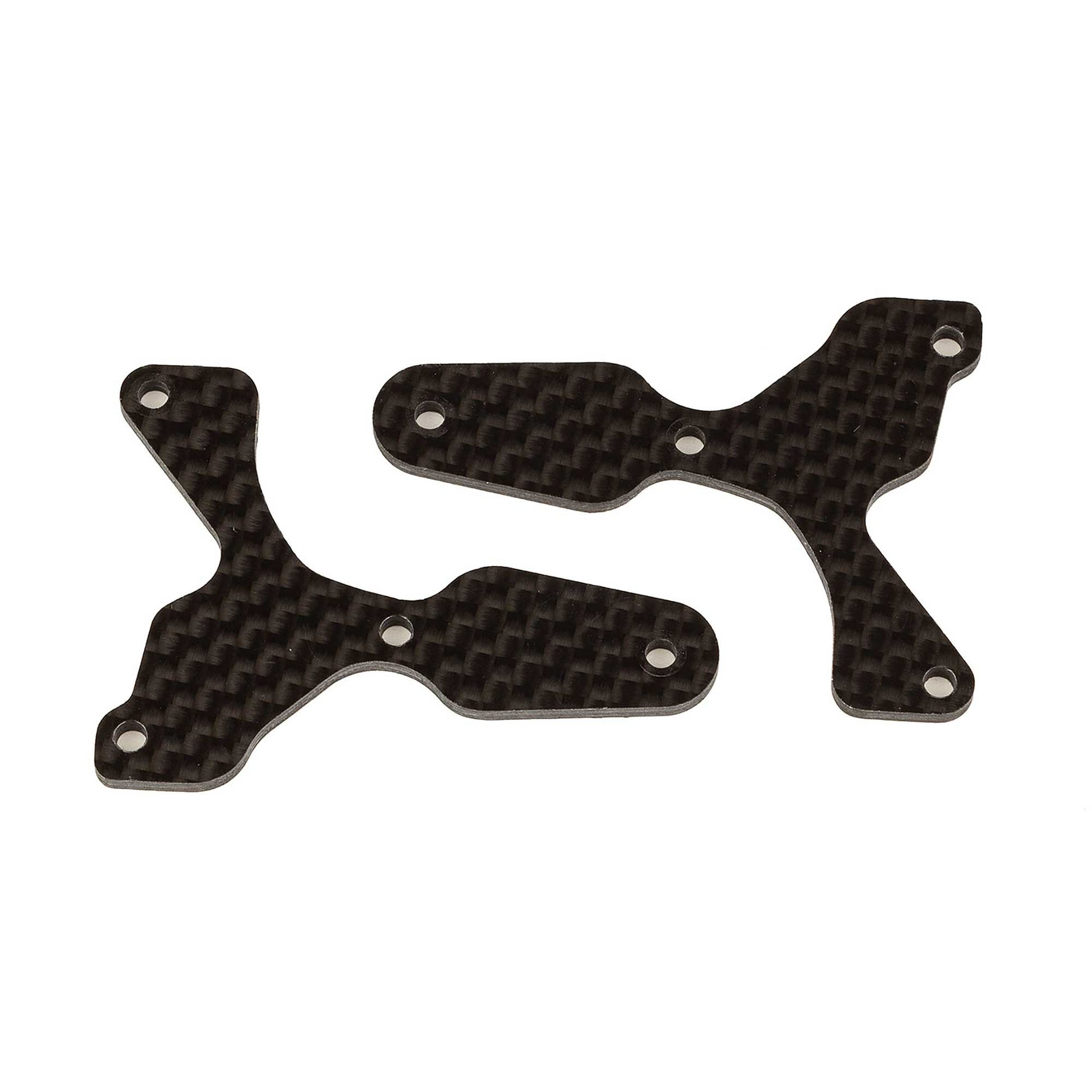 RC8B4 FT F/L Suspension Arm Inserts, Carbon Fiber