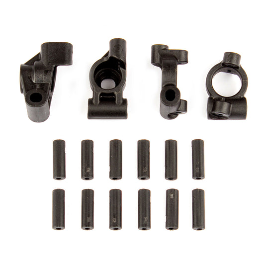 Rear Hubs, Caster Blocks, and Inserts:14B,14T