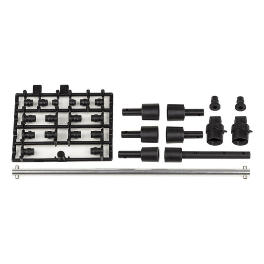 Reflex14R Outdrives,Pivot Balls,&Center Driveshaft