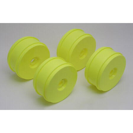 1/8 Buggy Wheels, 83mm, Yellow: RC8 (4)