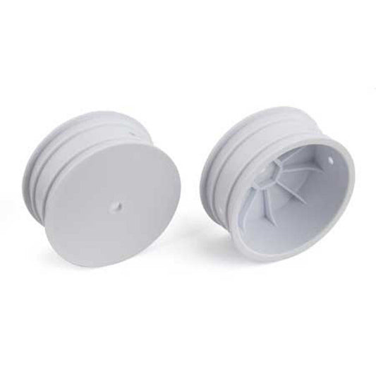 12 mm 4WD 2.2 in Front Wheels, white