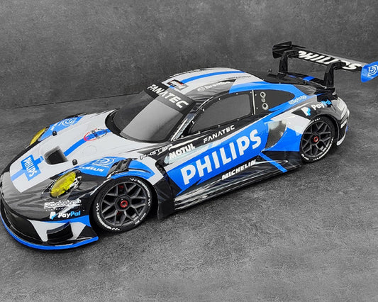 Bittydesign P-GT3R Pre-Cut 1/7 Supercar Body (Clear) - Xtreme RC