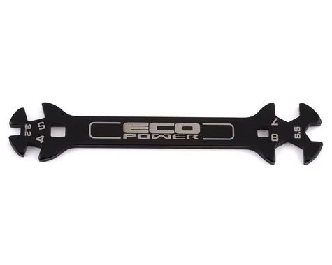 EcoPower Steel Turnbuckle Box Wrench (3.2, 4, 5, 5.5, 7 & 8mm) - Xtreme RC