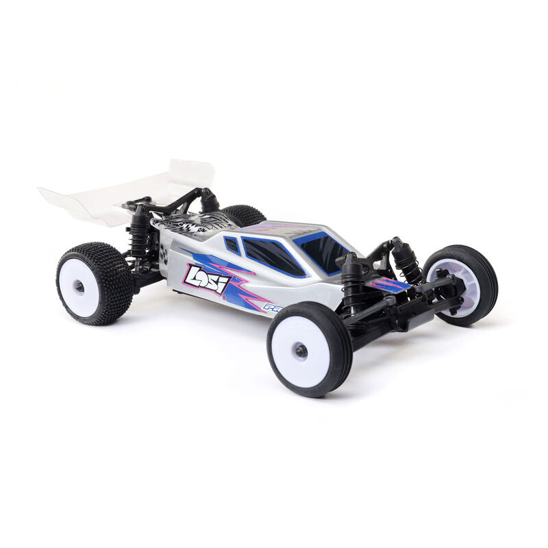 Micro-B 2WD Buggy, Silver RTR - Xtreme RC