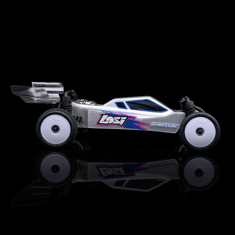 Micro-B 2WD Buggy, Silver RTR - Xtreme RC