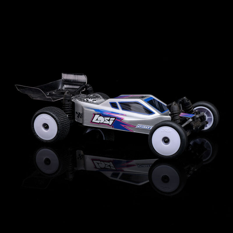 Micro-B 2WD Buggy, Silver RTR - Xtreme RC