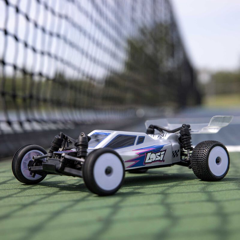 Micro-B 2WD Buggy, Silver RTR - Xtreme RC