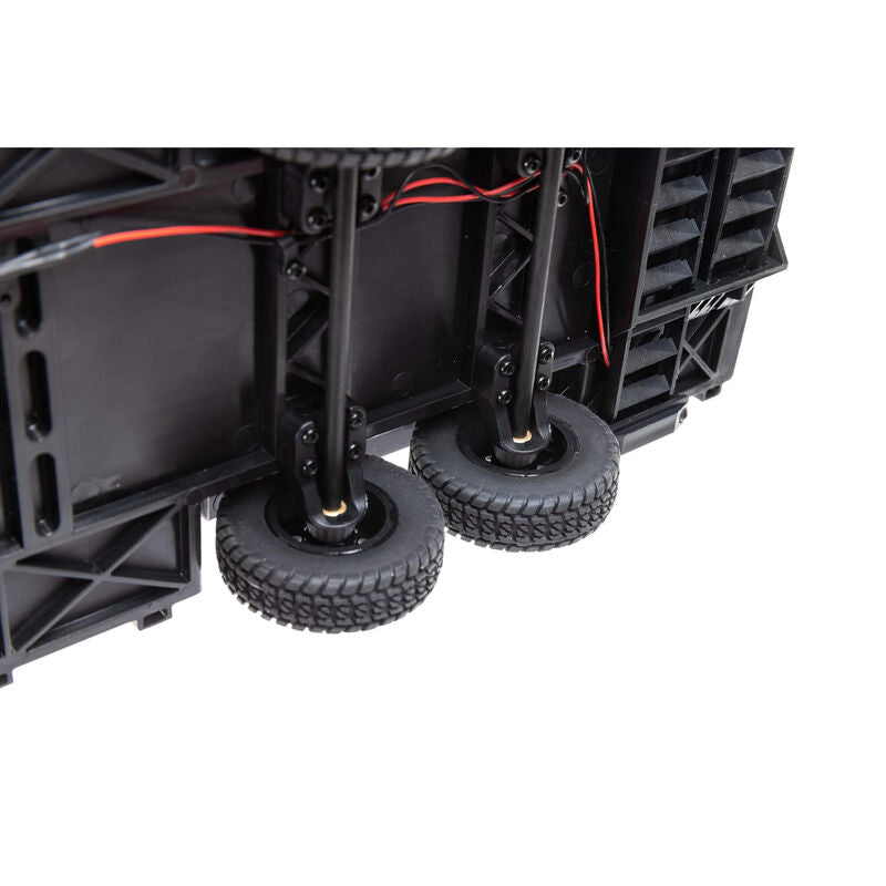 SCX24 Flat Bed Vehicle Trailer with LED Taillights:1/24th - Xtreme RC