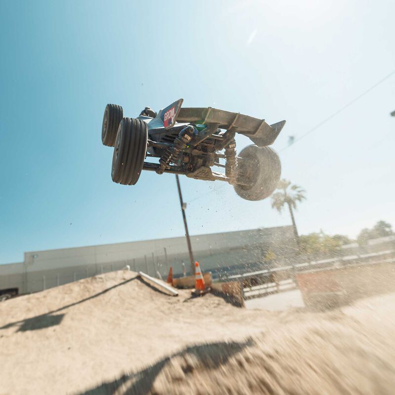 TYPHON GROM 4X4 223S BLX BRUSHLESS SMALL SCALE BUGGY RTR WITH DSC, BATTERY & CHARGER, BLUE - Xtreme RC