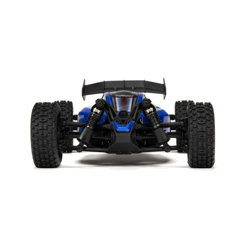 TYPHON GROM 4X4 223S BLX BRUSHLESS SMALL SCALE BUGGY RTR WITH DSC, BATTERY & CHARGER, BLUE - Xtreme RC
