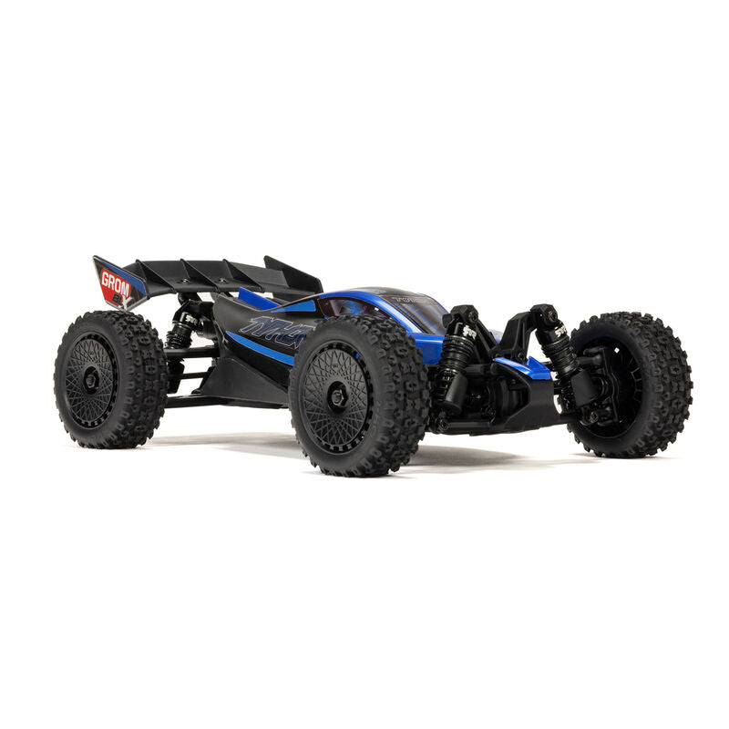TYPHON GROM 4X4 223S BLX BRUSHLESS SMALL SCALE BUGGY RTR WITH DSC, BATTERY & CHARGER, BLUE - Xtreme RC