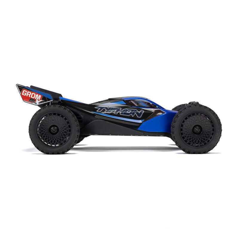 TYPHON GROM 4X4 223S BLX BRUSHLESS SMALL SCALE BUGGY RTR WITH DSC, BATTERY & CHARGER, BLUE - Xtreme RC