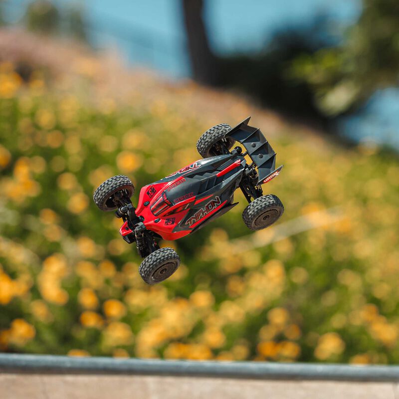 TYPHON GROM 4X4 223S BLX BRUSHLESS SMALL SCALE BUGGY RTR WITH DSC, BATTERY & CHARGER, RED - Xtreme RC