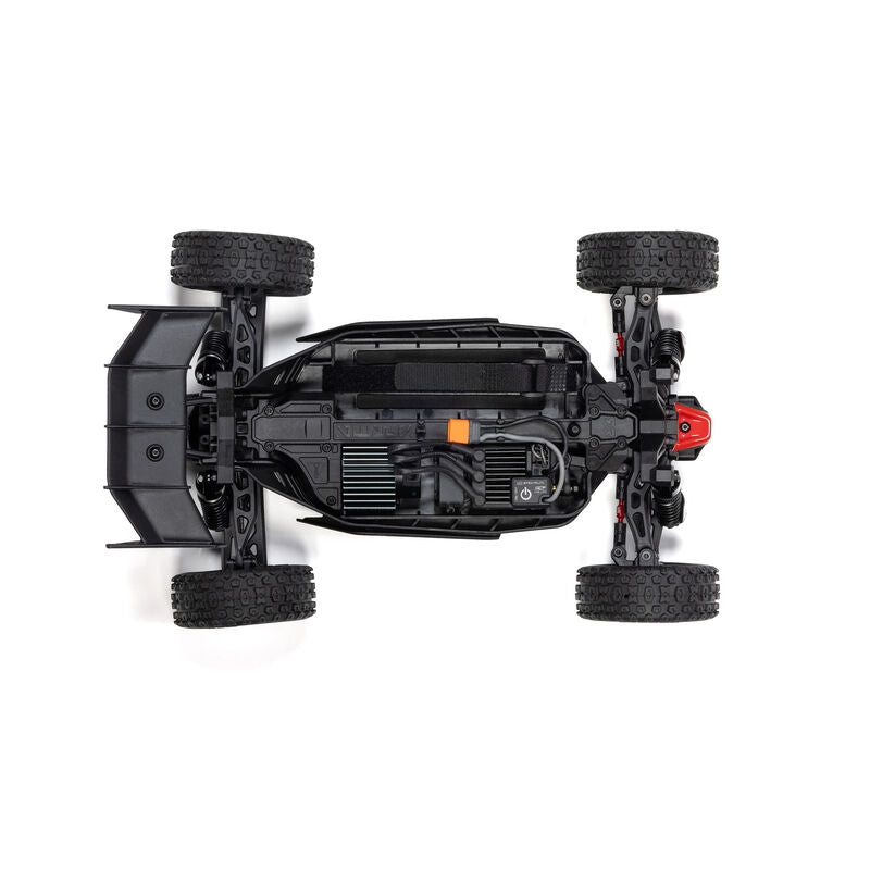 TYPHON GROM 4X4 223S BLX BRUSHLESS SMALL SCALE BUGGY RTR WITH DSC, BATTERY & CHARGER, RED - Xtreme RC