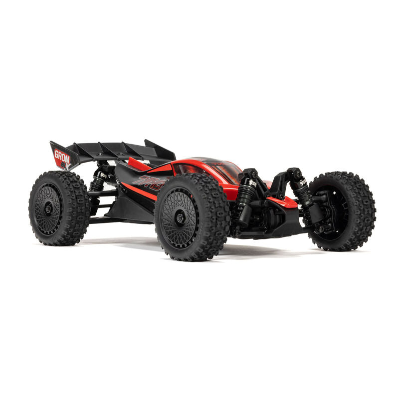 TYPHON GROM 4X4 223S BLX BRUSHLESS SMALL SCALE BUGGY RTR WITH DSC, BATTERY & CHARGER, RED - Xtreme RC