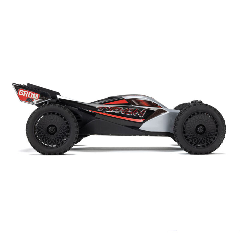 TYPHON GROM 4X4 223S BLX BRUSHLESS SMALL SCALE BUGGY RTR WITH DSC, SILVER - Xtreme RC