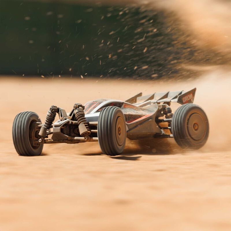 TYPHON GROM 4X4 223S BLX BRUSHLESS SMALL SCALE BUGGY RTR WITH DSC, SILVER - Xtreme RC