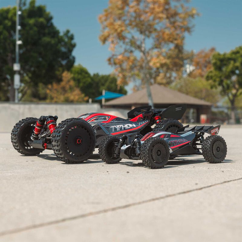 TYPHON GROM 4X4 223S BLX BRUSHLESS SMALL SCALE BUGGY RTR WITH DSC, SILVER - Xtreme RC