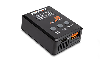Smart Powerstage Bundle: 1300mAh 3S 30C LiPo Battery (IC2) / S100 Charger / 65W Power Block / Adapter - Xtreme RC