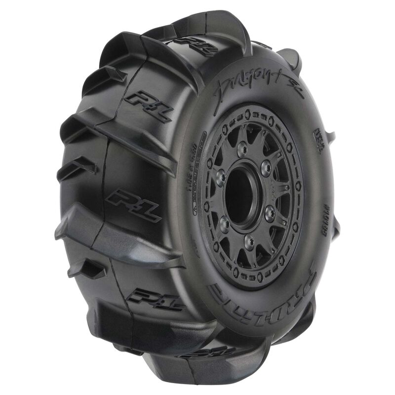 Dumont Paddle SC 2.2/3.0 MTD Raid Blk F/R - Xtreme RC