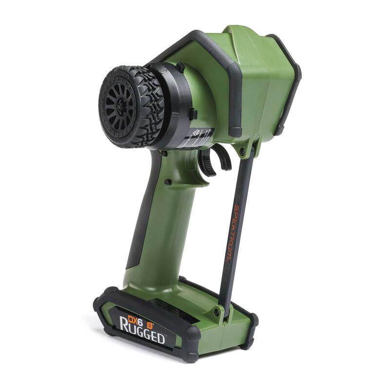 DX6 Rugged 6 Channel DSMR Transmitter Only, Green - Xtreme RC