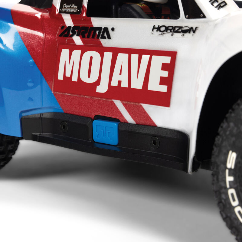 MOJAVE GROM 4X4 223S BLX BRUSHLESS SMALL SCALE DESERT TRUCK RTR WITH DSC, BATTERY & CHARGER, WHITE - Xtreme RC
