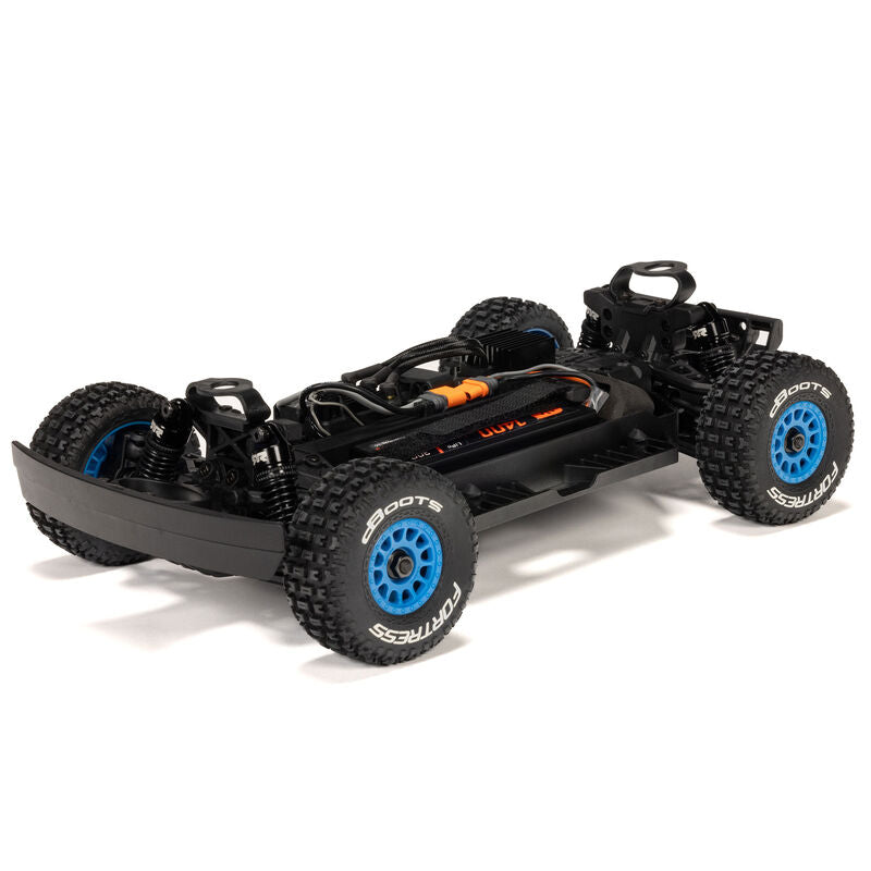 MOJAVE GROM 4X4 223S BLX BRUSHLESS SMALL SCALE DESERT TRUCK RTR WITH DSC, BATTERY & CHARGER, WHITE - Xtreme RC