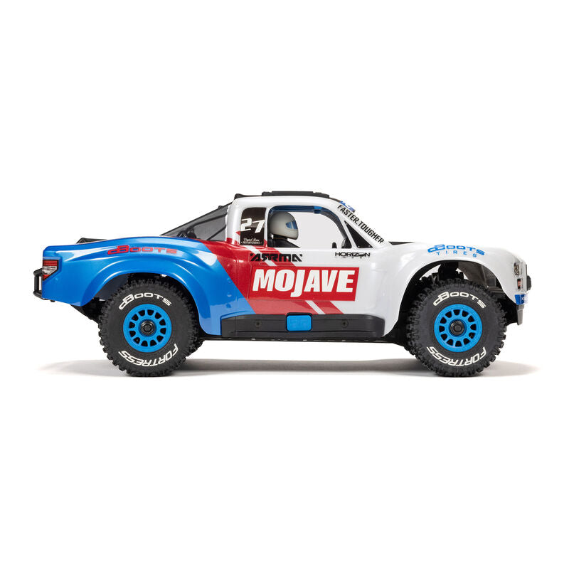 MOJAVE GROM 4X4 223S BLX BRUSHLESS SMALL SCALE DESERT TRUCK RTR WITH DSC, BATTERY & CHARGER, WHITE - Xtreme RC