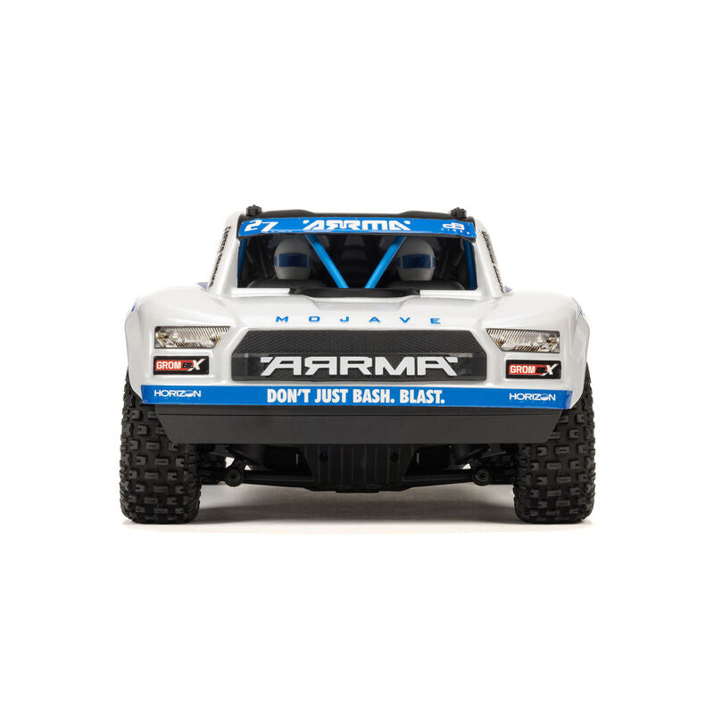 MOJAVE GROM 4X4 223S BLX BRUSHLESS SMALL SCALE DESERT TRUCK RTR WITH DSC, BATTERY & CHARGER, WHITE - Xtreme RC