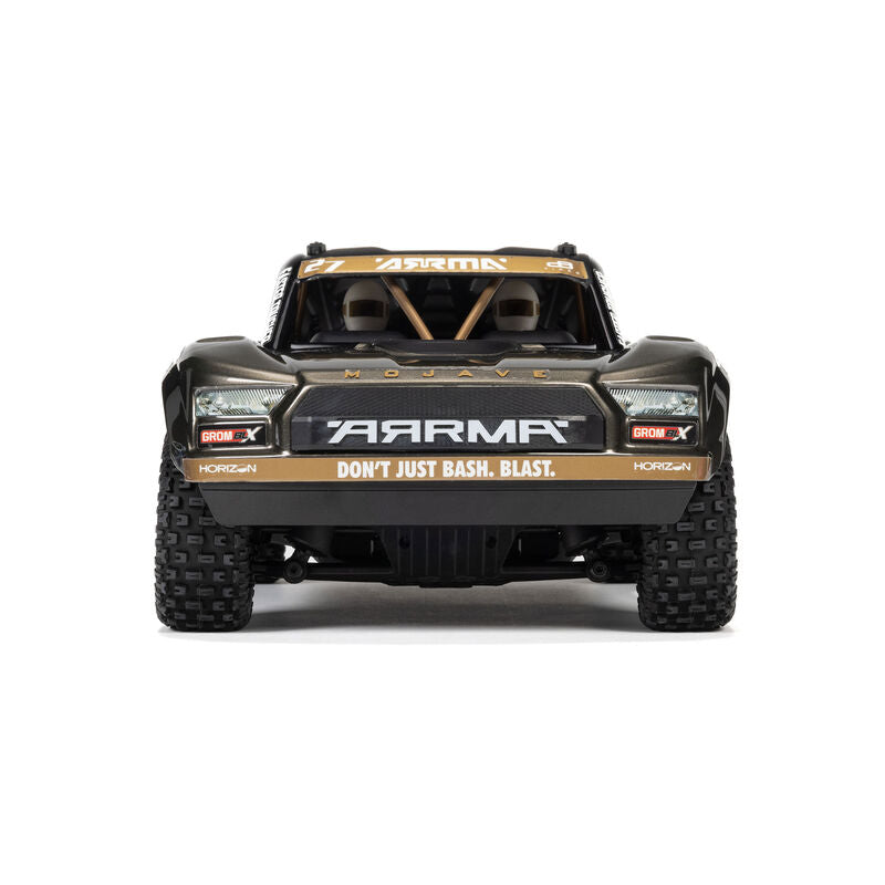 MOJAVE GROM 4X4 223S BLX BRUSHLESS SMALL SCALE DESERT TRUCK RTR WITH DSC, BLACK - Xtreme RC