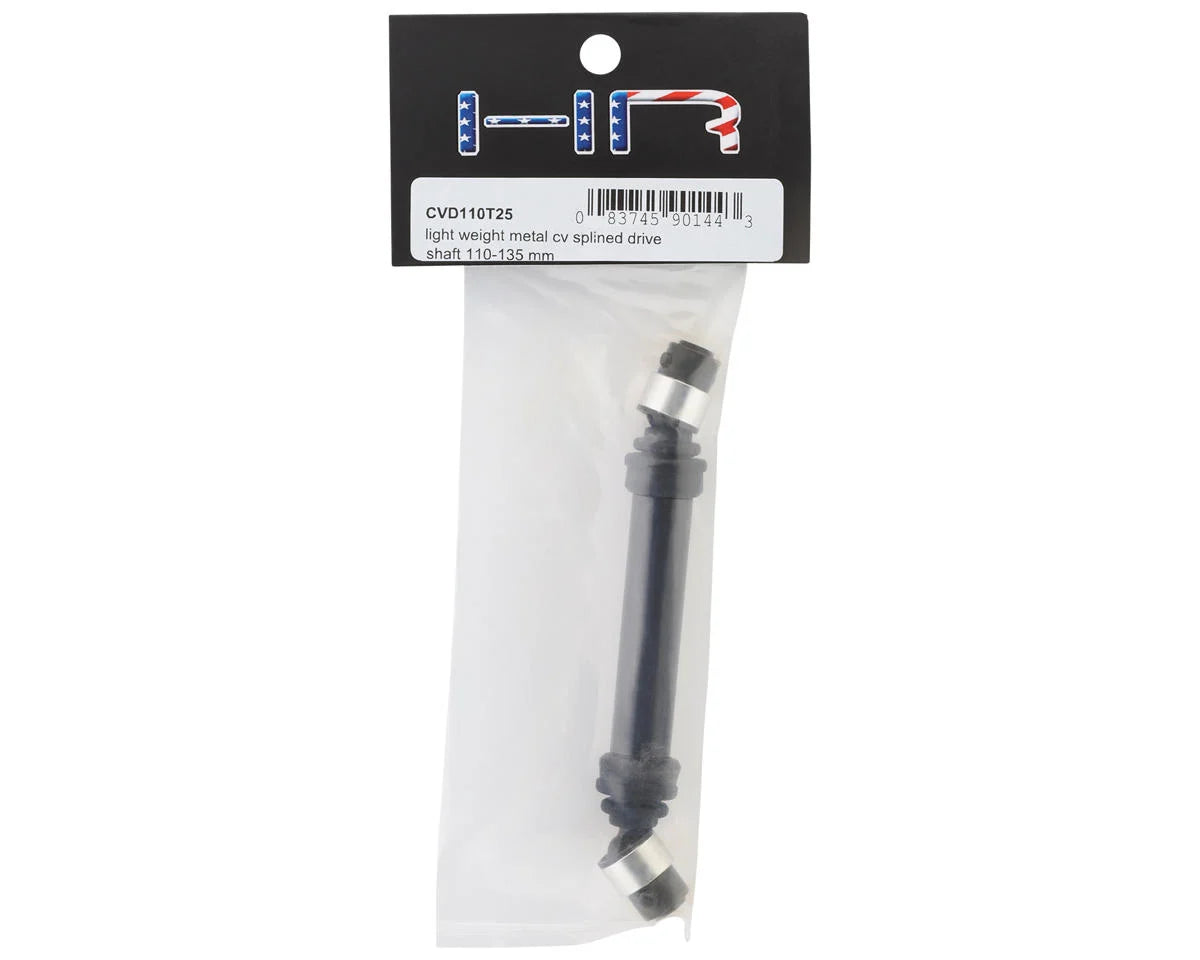 Light Weight Metal CV Splined Drive Shaft, for Red Cat Gen8, 110-135mm - Xtreme RC