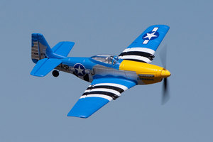 P-51D Obsession Micro RTF Airplane with PASS (Pilot Assist Stability Software) System - Xtreme RC