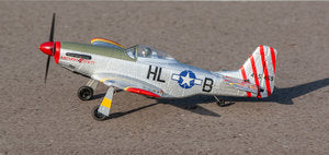 Rage R/C P-51D Mustang 500mm Brushless RTF Warbird with PASS (Pilot Assist Stability Software) System - Xtreme RC